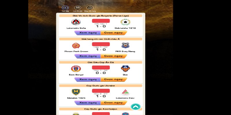 Đa dạng kèo cược tại thể thao IWIN CLUB